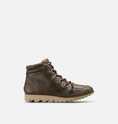 Sorel Harlow Womens Boots Brown - Hiking Boots NZ3852671